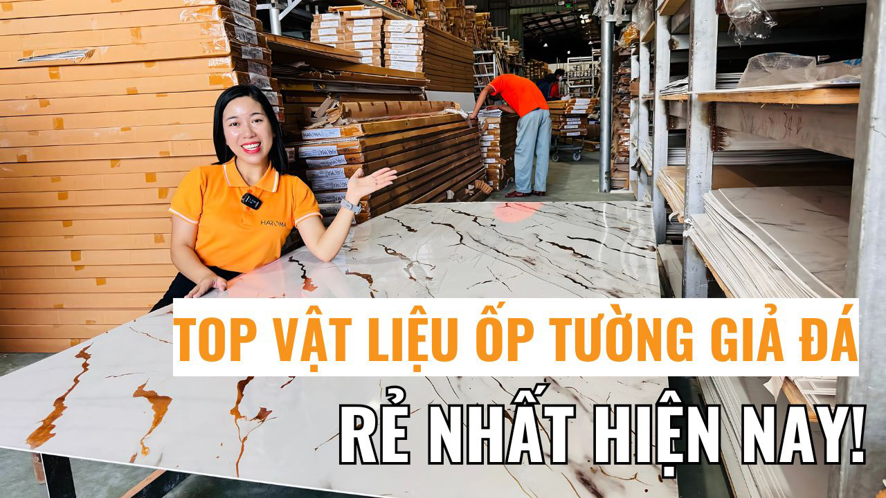 Top vật liệu ốp tường giả đá giá rẻ nhất hiện nay