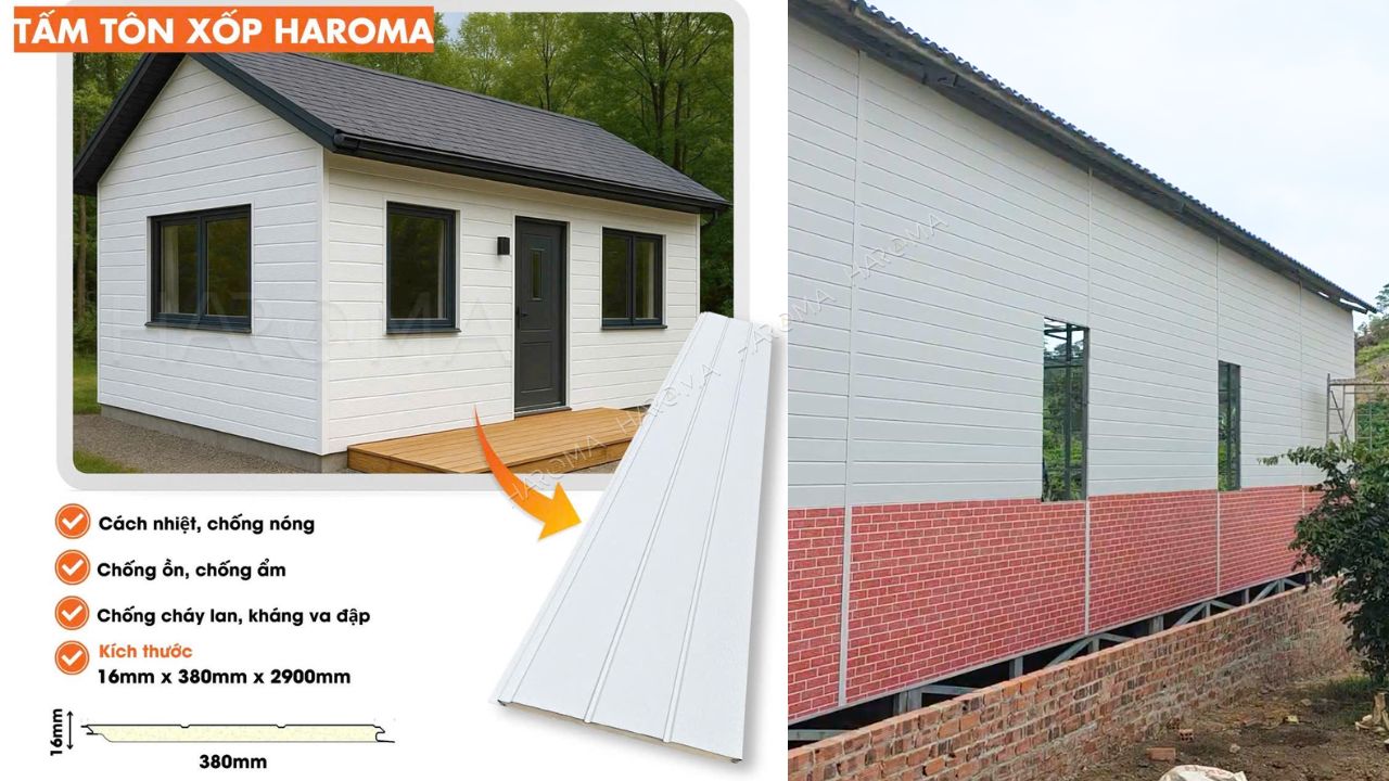 Địa chỉ bán tấm ốp tôn xốp cách nhiệt tại Lạng Sơn uy tín