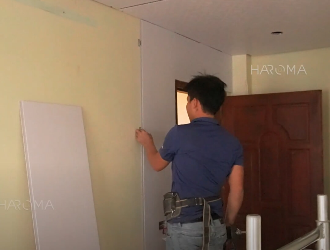 5 tình trạng tường thường gặp khi ốp tấm nhựa nano