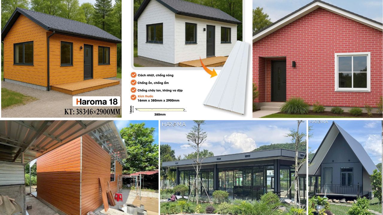 Báo giá tấm panel tôn xốp Haroma cập nhật mới nhất thời điểm cuối năm cho công trình