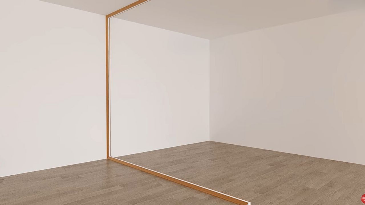 Cách thi công vách ngăn nhựa 2 mặt tạo phòng đôi có cửa bền đẹp, tiết kiệm không gian