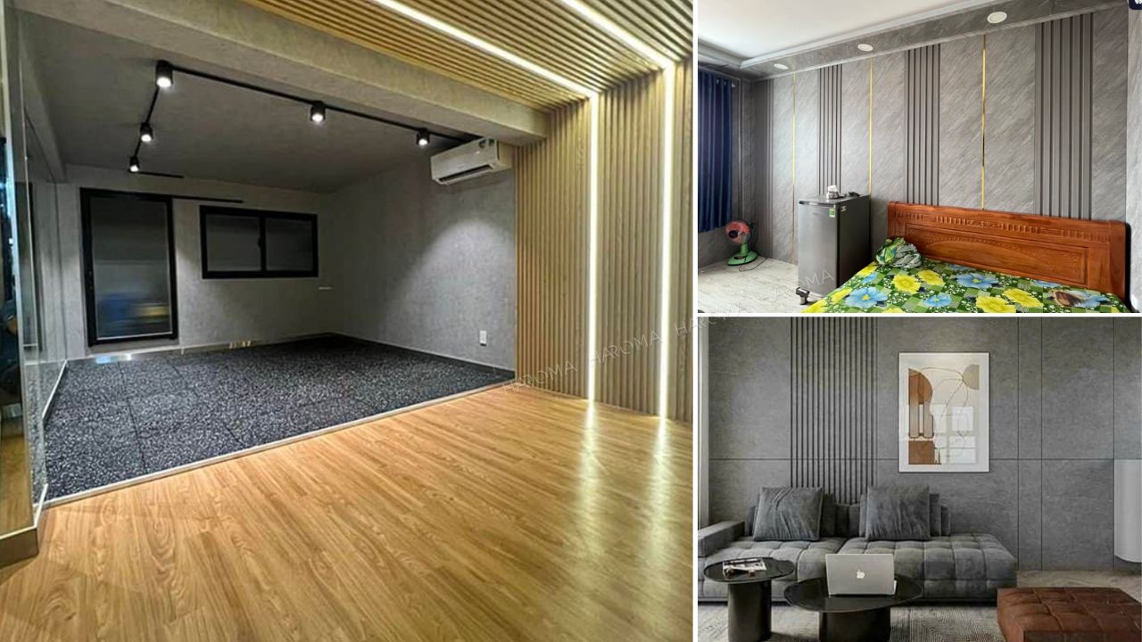 Top vật liệu ốp tường trần giả xi măng bê tông xu hướng của năm 2026