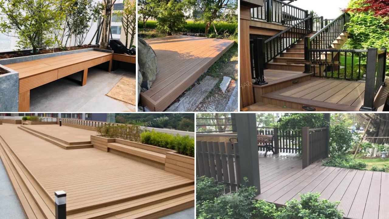 Tiêu chí lựa chọn sàn gỗ nhựa ngoài trời cho biệt thự, resort, nhà phố