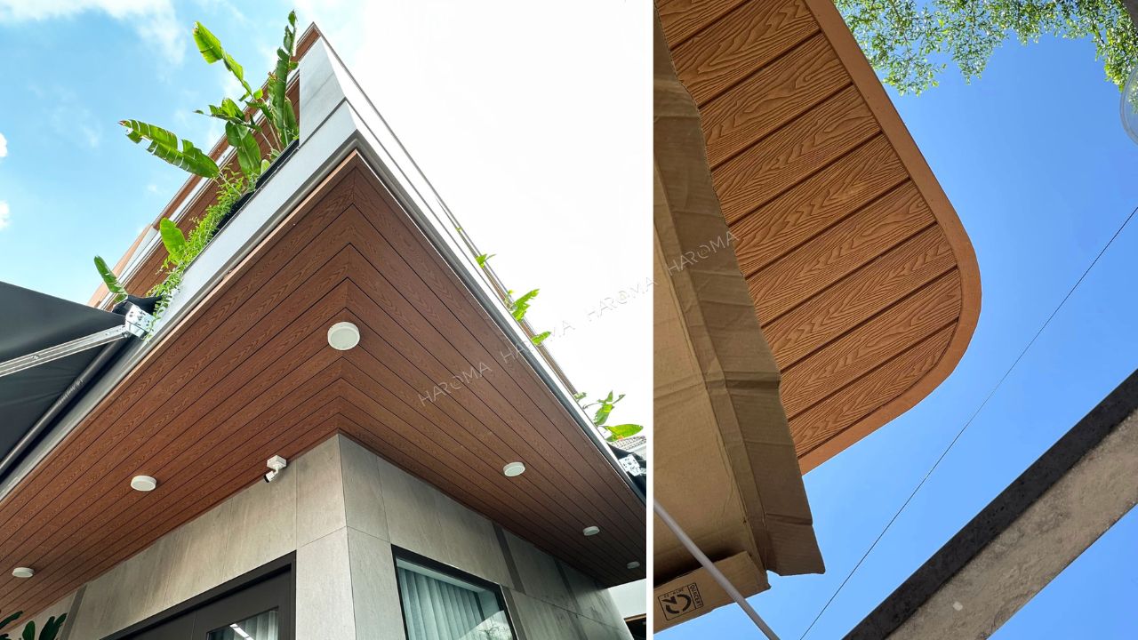 Mái hiên gỗ nhựa ngoài trời – Xu hướng che nắng bền đẹp, tiết kiệm chi phí 2026