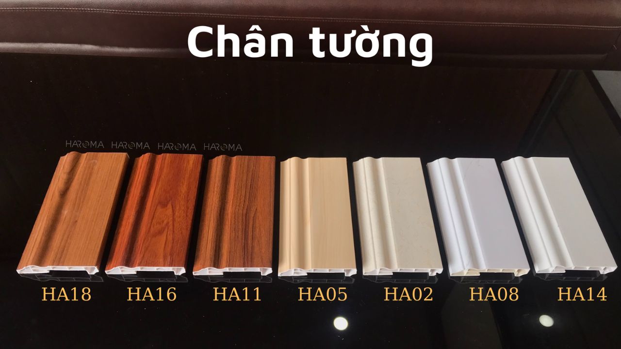 Nên chọn len chân tường trắng hay phào chỉ chân tường nhựa giả gỗ khi hoàn thiện sàn và tấm ốp tường?