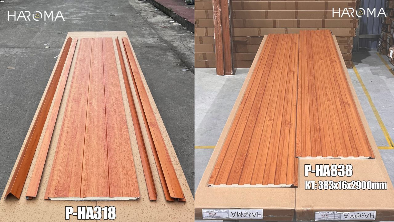 Tấm panel vân gỗ có những mẫu nào? Báo giá mới nhất