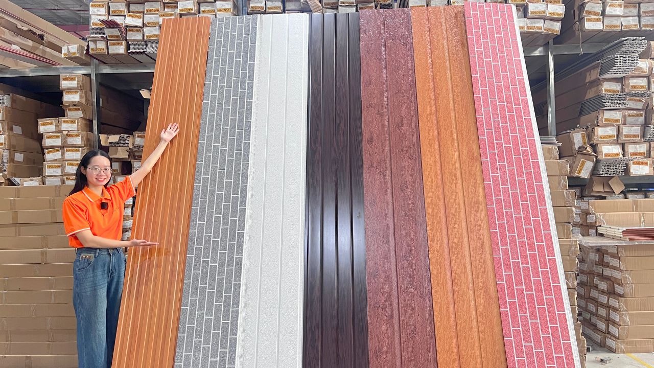 Full bộ phụ kiện và báo giá tấm panel cách nhiệt ốp tường trần