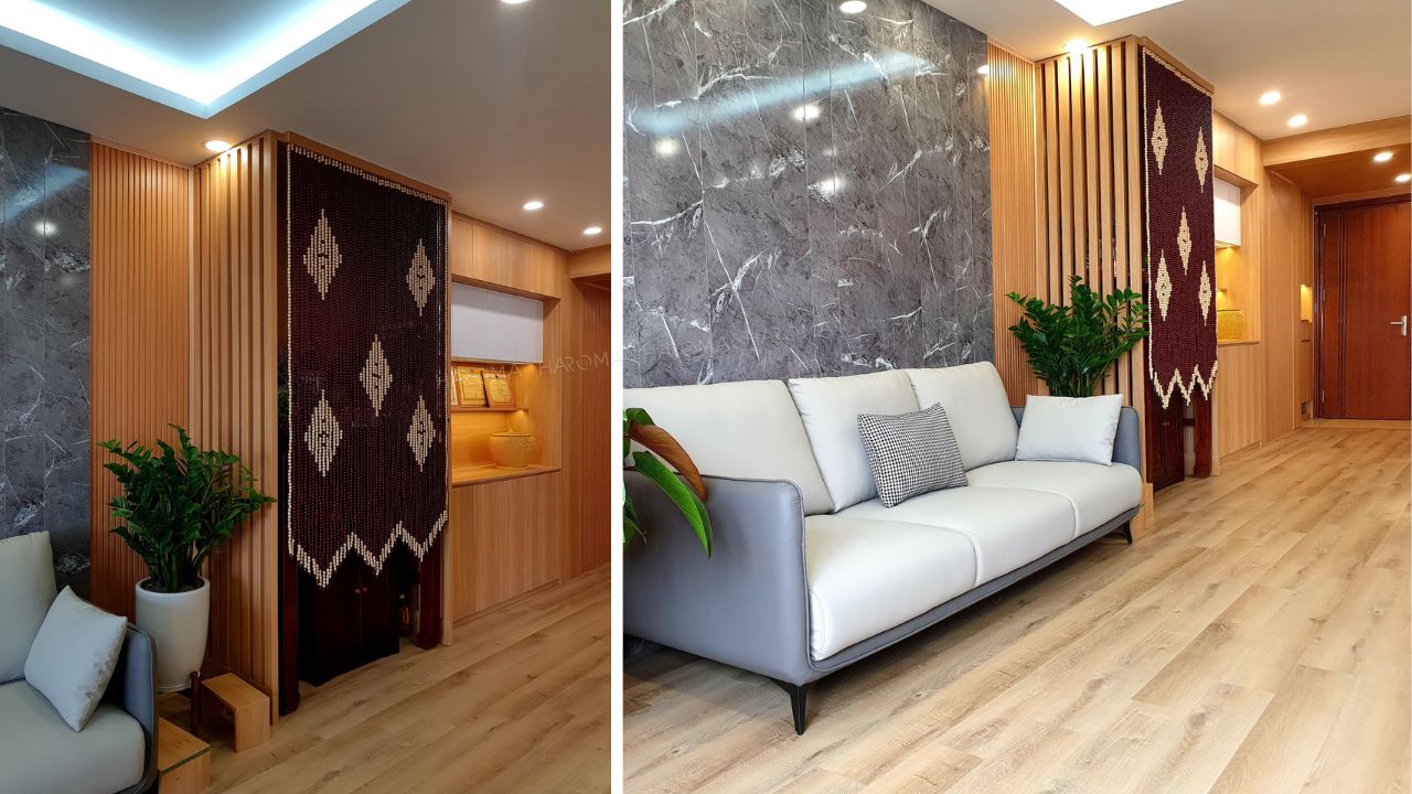 Ứng dụng lam sóng trong cải tạo trang trí nội thất!