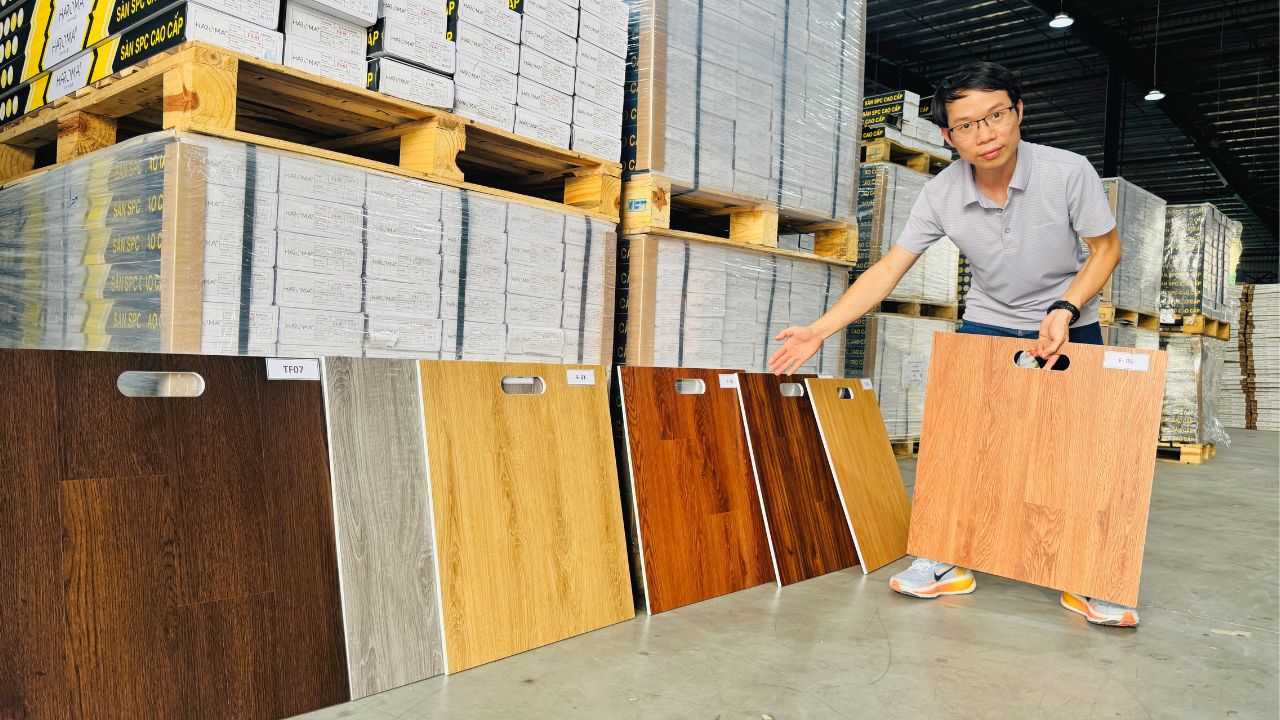 Tổng kho sàn nhựa giả vân gỗ chính hãng – Báo giá tận gốc tại kho