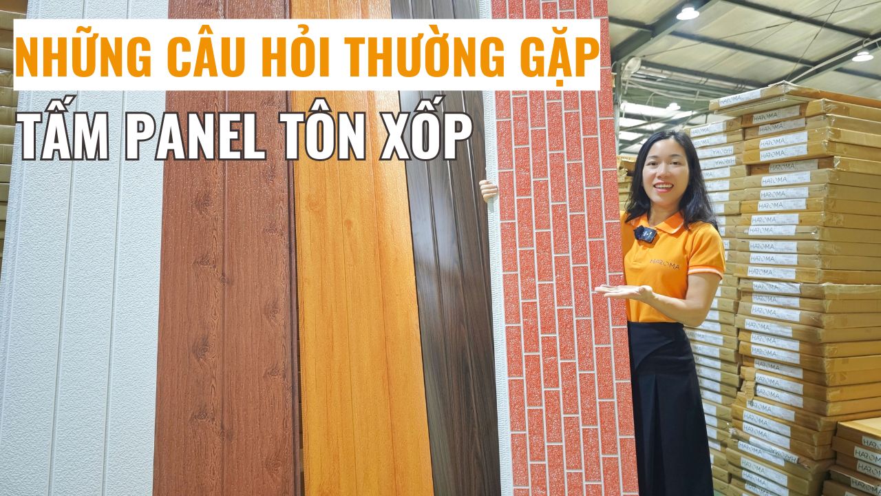Những câu hỏi thường gặp về tấm panel tôn xốp