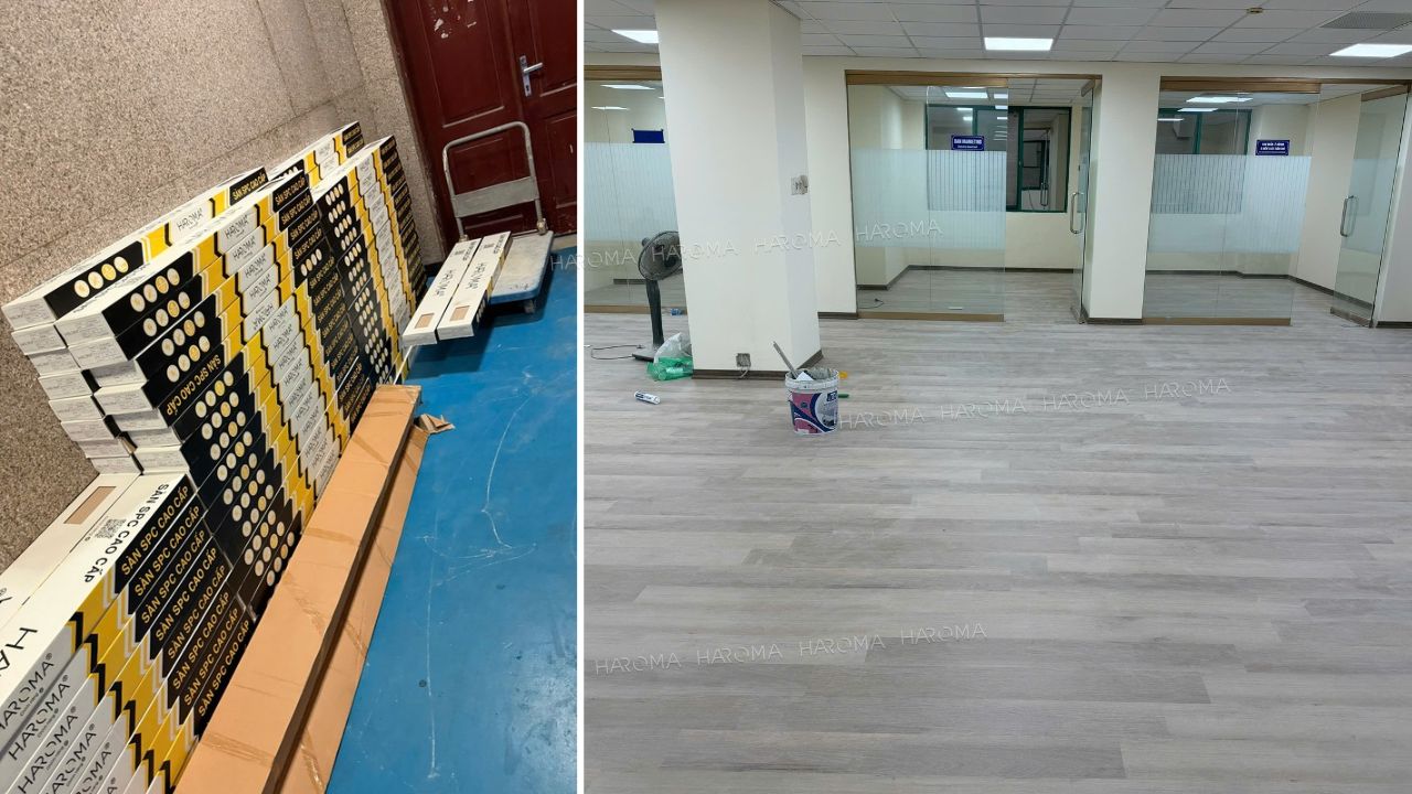 Sàn chịu lực làm gác lửng khác gì sàn nhựa giả gỗ lát sàn?