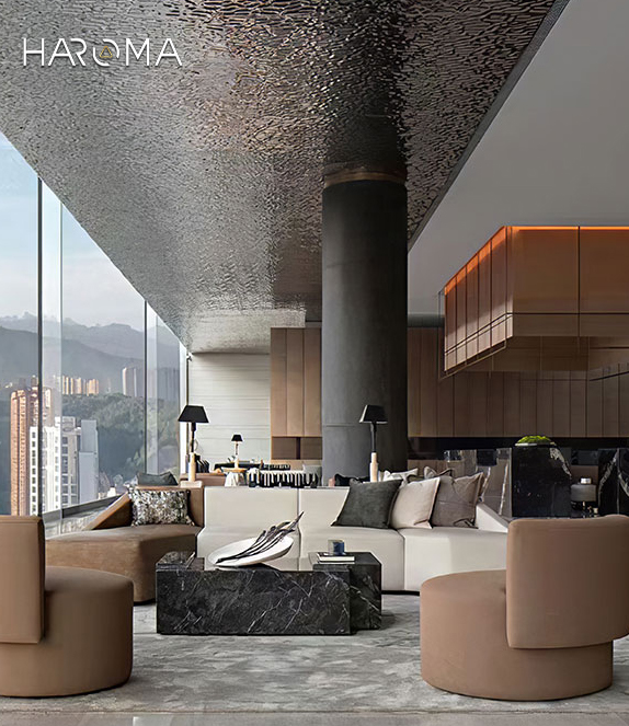 Tấm ốp đa năng sợi than tre vân sóng nước