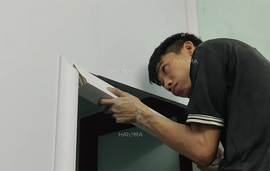 Hướng dẫn thi công vách ngăn 2 mặt nhựa chi tiết