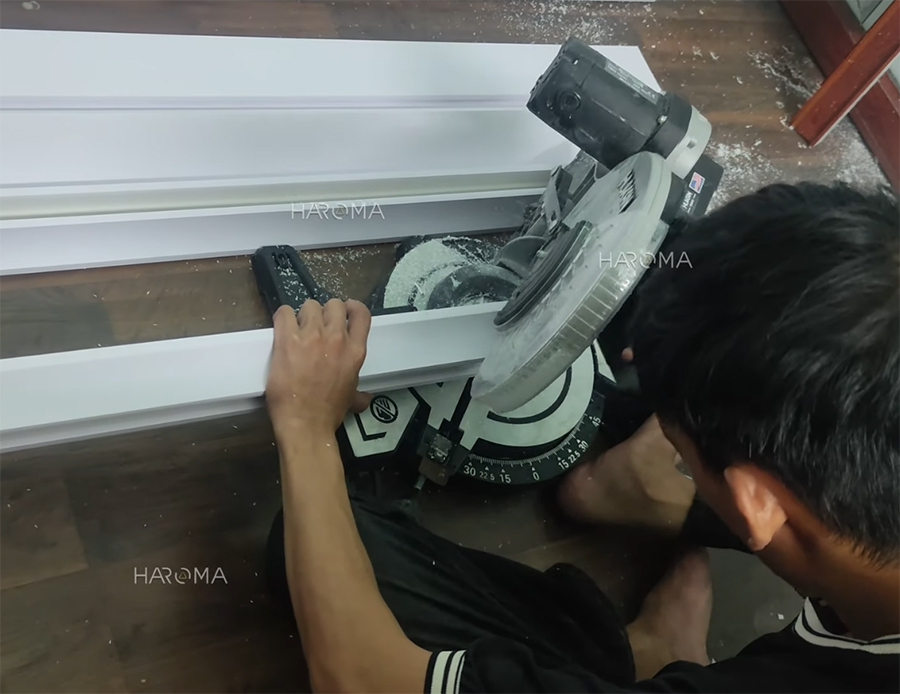 Hướng dẫn thi công vách ngăn 2 mặt nhựa chi tiết