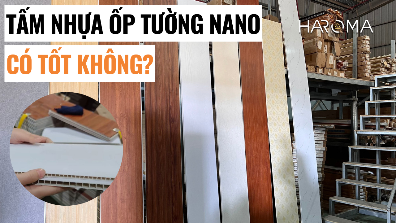 Tấm ốp tường nano - Vật liệu ốp tường trần xu hướng hiện nay