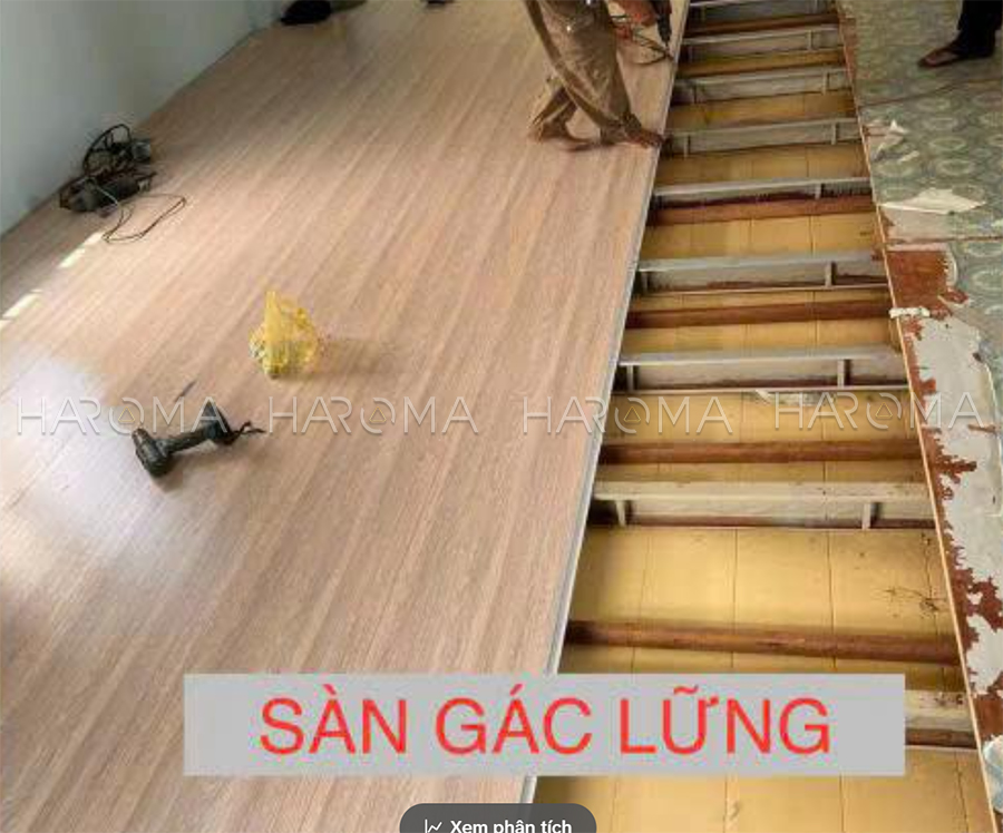 Ván sàn nhựa chịu lực gác xép, gác lửng - Haroma